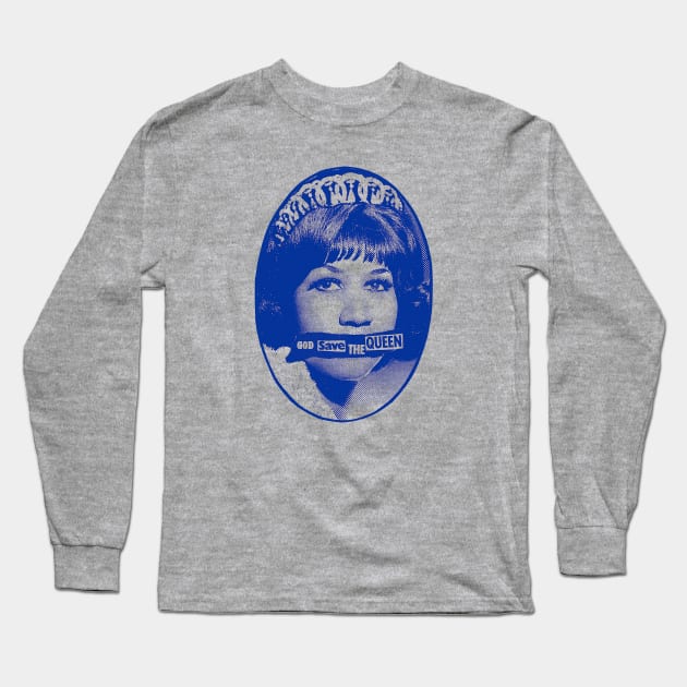 God Save Aretha Long Sleeve T-Shirt by LondonLee